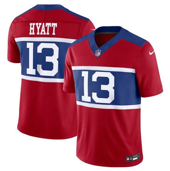 Men & Women & Youth New York Giants #13 Jalin Hyatt Century Red Alternate Vapor F.U.S.E. Limited Football Stitched Jersey,We sell and wholesale Men & Women & Youth New York Giants #13 Jalin Hyatt Century Red Alternate Vapor F.U.S.E. Limited Football Stitched Jersey on line form chian!